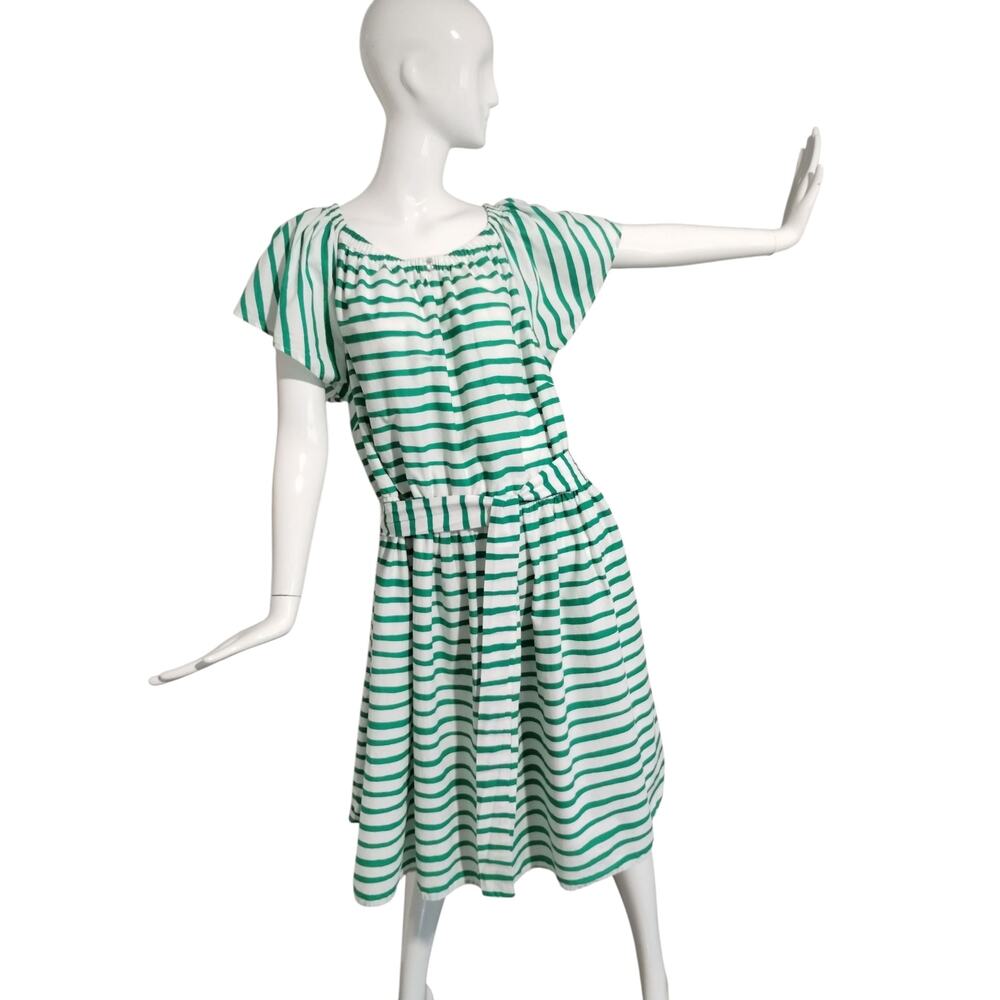 Lane Bryant Womens Size 20 Raglan-Sleeve Ruched Fit Flare Feminine Classic Dress